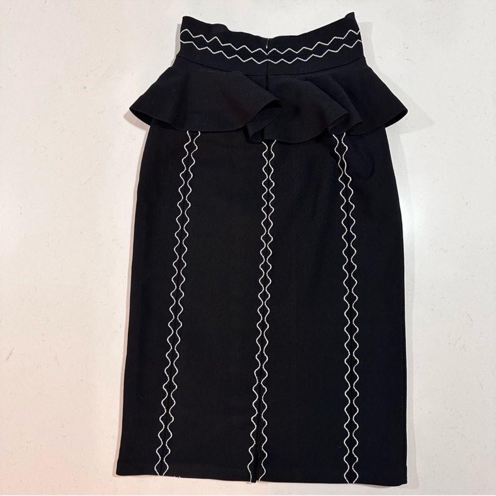 Alexander McQueen Stretch-Jersey Midi Skirt - Size S - Picture 8 of 16